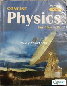Concise Physics icse for class 9th