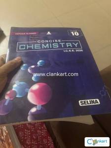 Concise chemistry icse x board