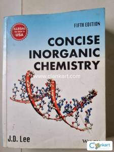 Concise inorganic chemistry by jd lee