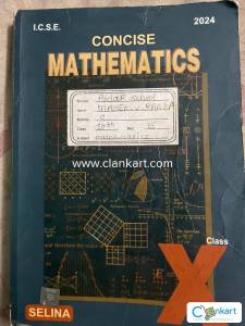 Concise mathematics class 10th Icse