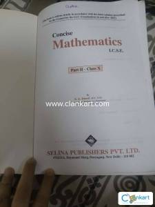 Concise mathematics icse class 10th 2022