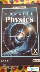 Concise physics Class IX part 1 ICSE