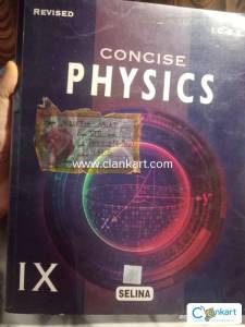 Concise physics I.C.S.E 9th, no damage new book