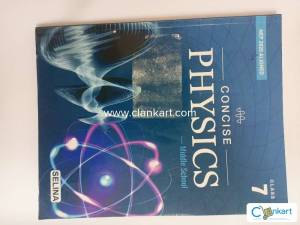 Concise physics book for class 7 from publication Selina