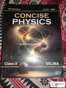 Conscience physics ( Selina) for class 10th icse