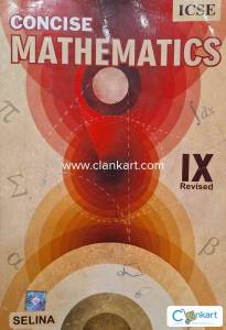 Consice Mathematics ICSE CLASS IX