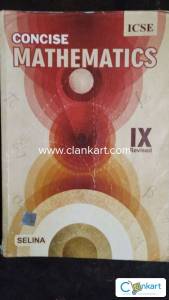 Consise Mathematics IX