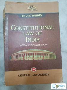 Constitutional law of India by Dr. J.N. Pandey (52nd Edition)