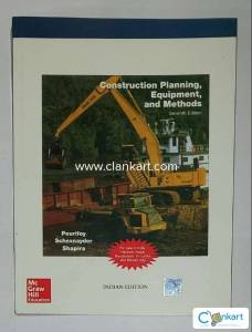 Construction Planning, Equipment, And Methods Book By Peurifoy