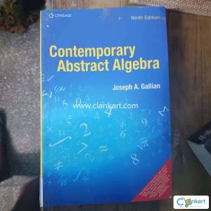 Contemporary Abstract Algebra