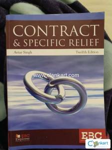 Contract and Specific Relief by Avatar Singh