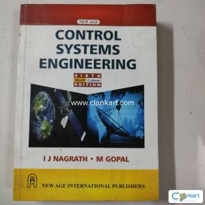 Control System engineering by I.J. Nagrath (6th edition, multicolored)
