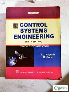 Control Systems Engineering Book by I.J. Nagrath and M. Gopal