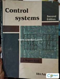 Control systems 2nd edition by A Nagoorkani RBA publications