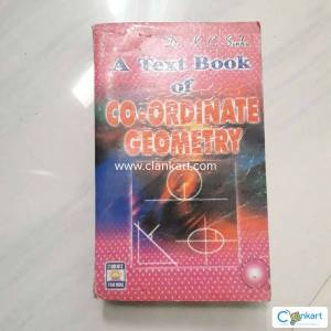 Coordinate Geometry Dr K C Sinha