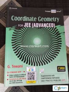 Coordinate Geometry for JEE Advanced  G. Tewani  3rd Edition