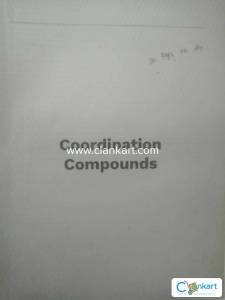 Coordination compounds notes for jee mains and advanced