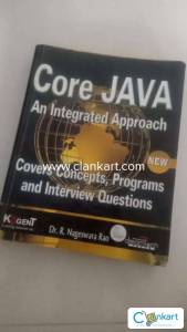 Core Java An Integrated Approa h