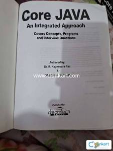 Core Java An integrated approach by Nageshwara Rao includes Java 8