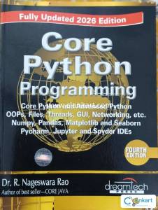 Core Python Programming by Dr. R. Nageswara Rao 4th Edition Updated