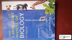 Core lab manual biology