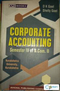 Corporate Accounting(Kurukshetra University)-B.com Semester IV