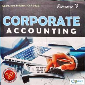 Corporate Accounting For CCF B.Com (Calcutta, Kalyani, WBSU)