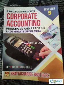 Corporate Accounting for Semester 5