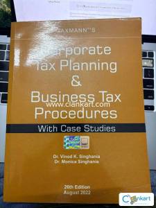 Corporate Tax Planning & Business Tax Procedures