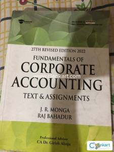 Corporate accounting book