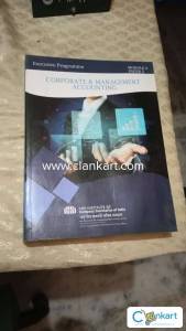 Corporate & Management Accounting