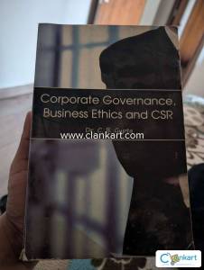 Corporate governance, business ethics and CSR