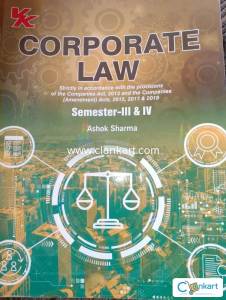 Corporate law sem 3&4