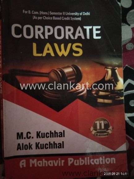 Corporate laws book