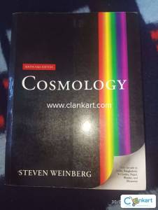Cosmology by Steven Weinberg