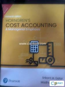 Cost Accounting Book for sell