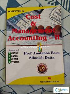 Cost and Management Accounting 2