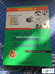 Cost and Management Accounting - 1