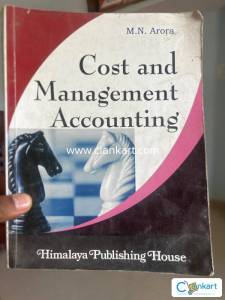Cost and management accounting