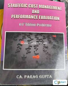 Cost realated for Ca final year preparation exam book