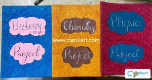 Cover Files for Physics,Chemistry,Biology Projects
