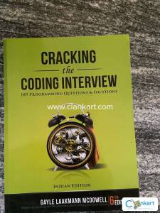 Cracking the coding interview