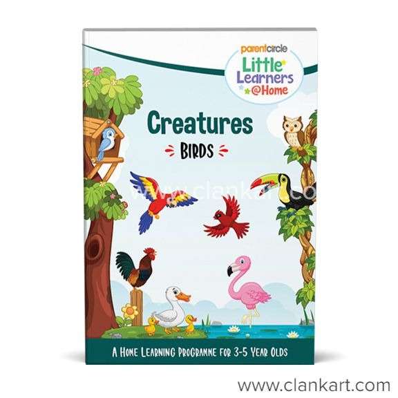 Creatures Birds- Interactive Activity Book for 3 to 5 year old kids