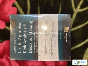 Credit appraisal, Risk analysis and Decision Making