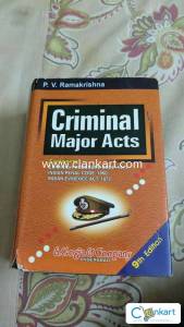 Criminal Major Acts by S.Gogia& Company 9th Edition