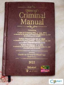Criminal Manual- Handy Reference