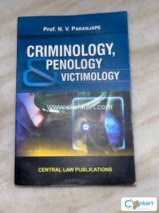 Criminology, Penology and Victimology book for Forensic Science