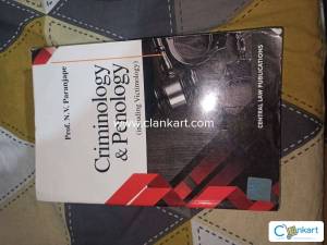 Criminology and Penology (including Victimology) by Prof N V Paranjape