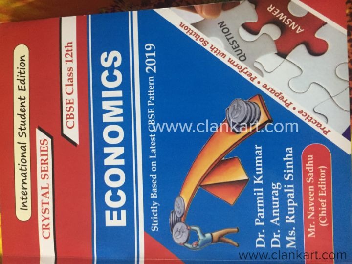 Crystal Series Economics Past Year Papers with Solutions Class 12