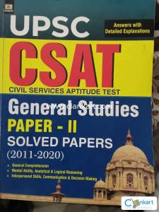 Csat book upsc